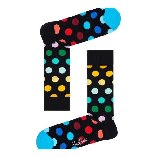 -HAPPY SOCKS 3-Pack Classic Multi-Color Socks Gift Set 41-46 XCMC08-9300