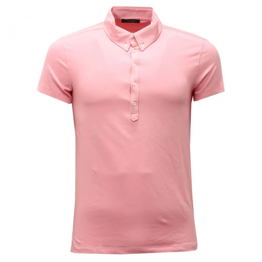 0101AD polo uomo GAZZARRINI pink polo t-shirt men