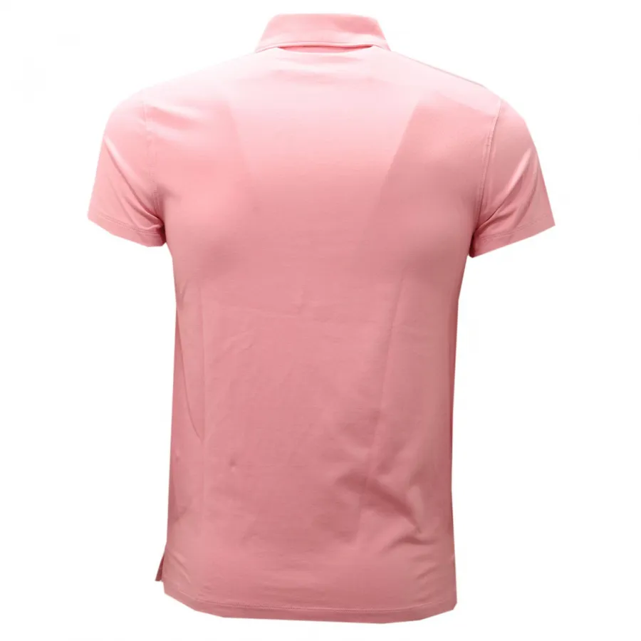 0101AD polo uomo GAZZARRINI pink polo t-shirt men