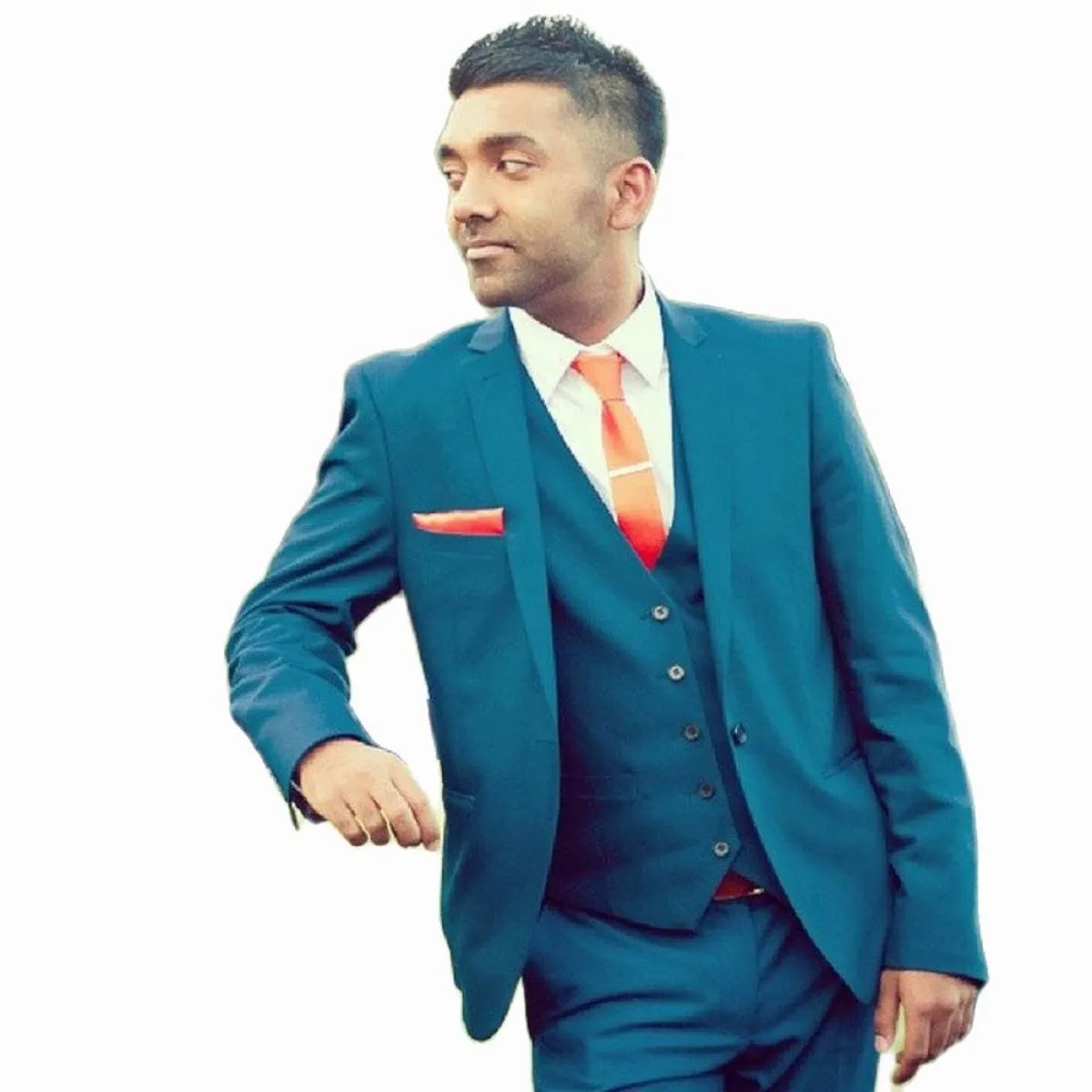 2022 Abiti 3 pezzi personalizzati Gentle Mens abito da sposa blazer Suit (giacca + pantaloni + gilet) Terno Masculino Completo a