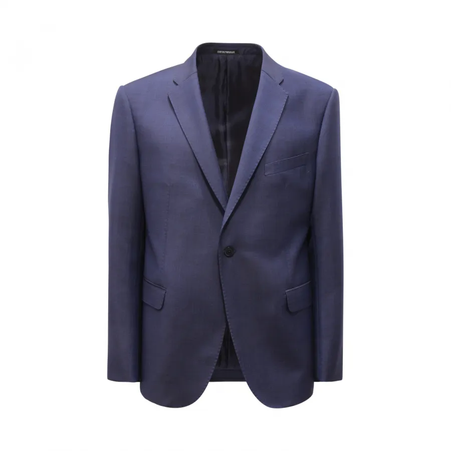 9159AT abito con gilet uomo ARMANI EMPORIO man wool suit blue