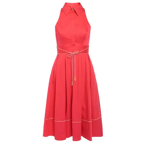 Abito midi Elisabetta Franchi fucsia