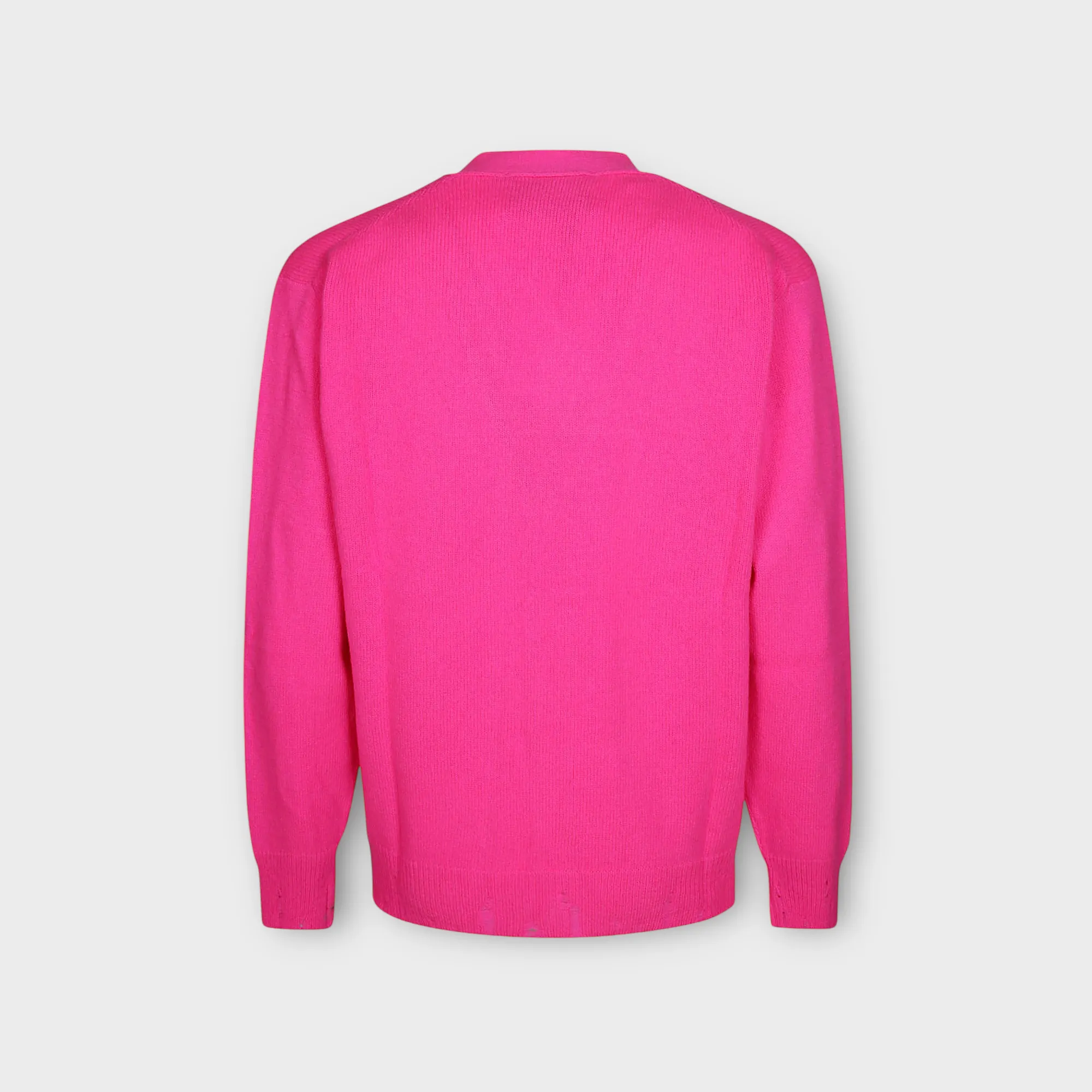 AMARANTO Wool and Cashmere Cardigan Over
