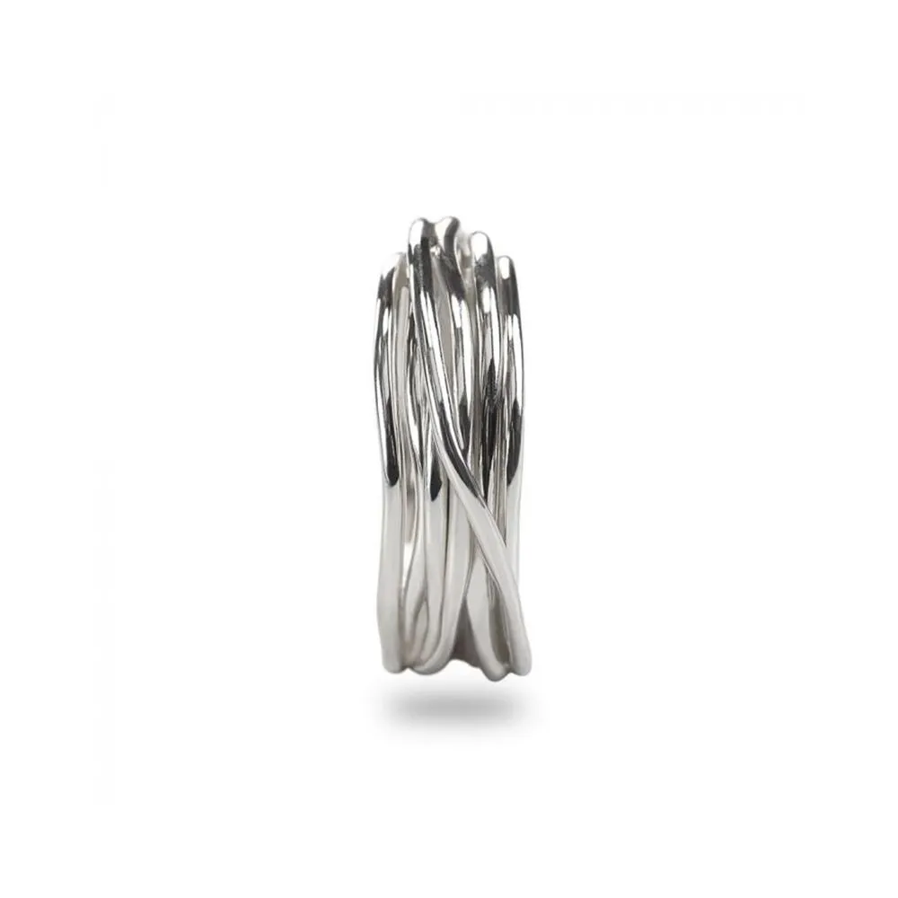 Anello 7 Fili in Argento – Classic Collection – AN7A