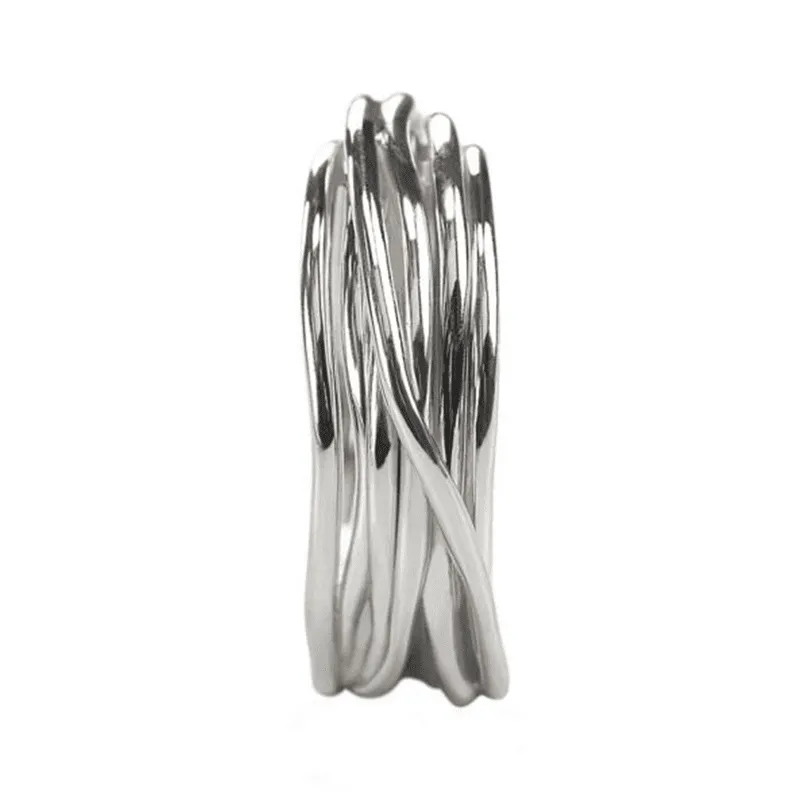 Anello 7 Fili in Argento – Classic Collection – AN7A