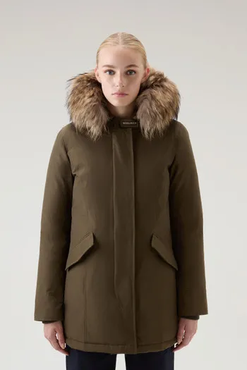 Arctic Parka in Ramar Cloth con pelliccia removibile                                                                            