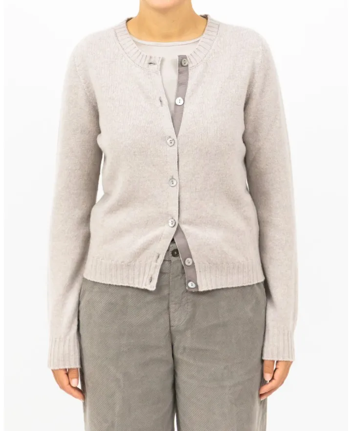 Arovescio - Cardigan Coreana Beige Donna