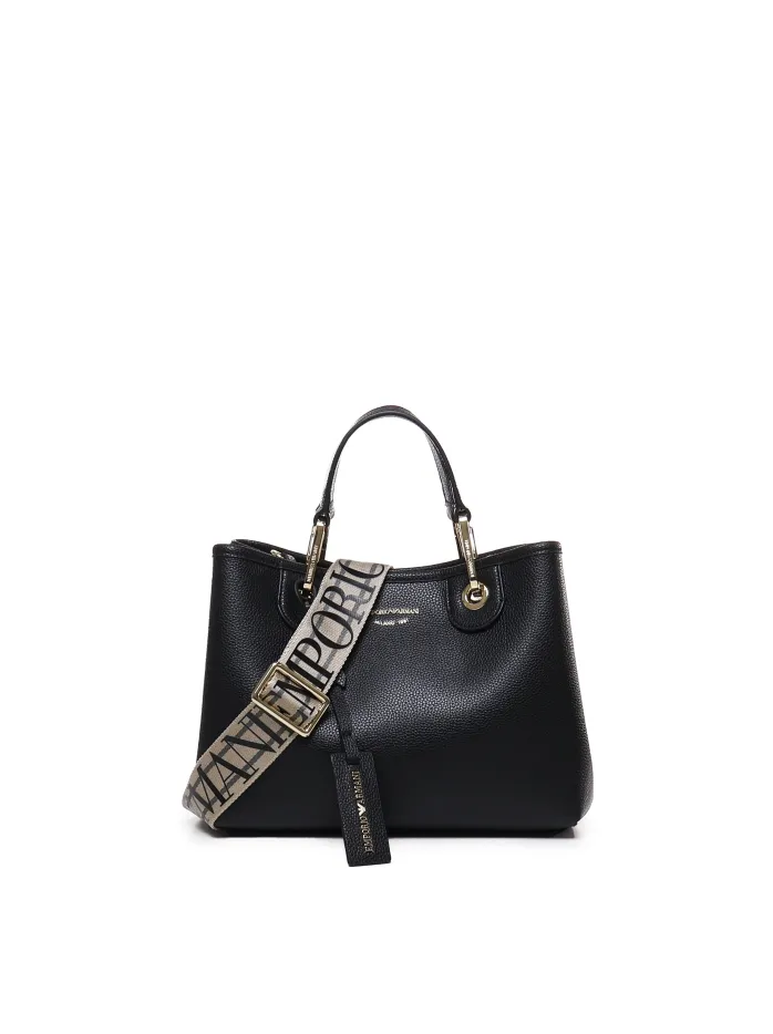 BORSA A MANO CON TRACOLLA LOGO