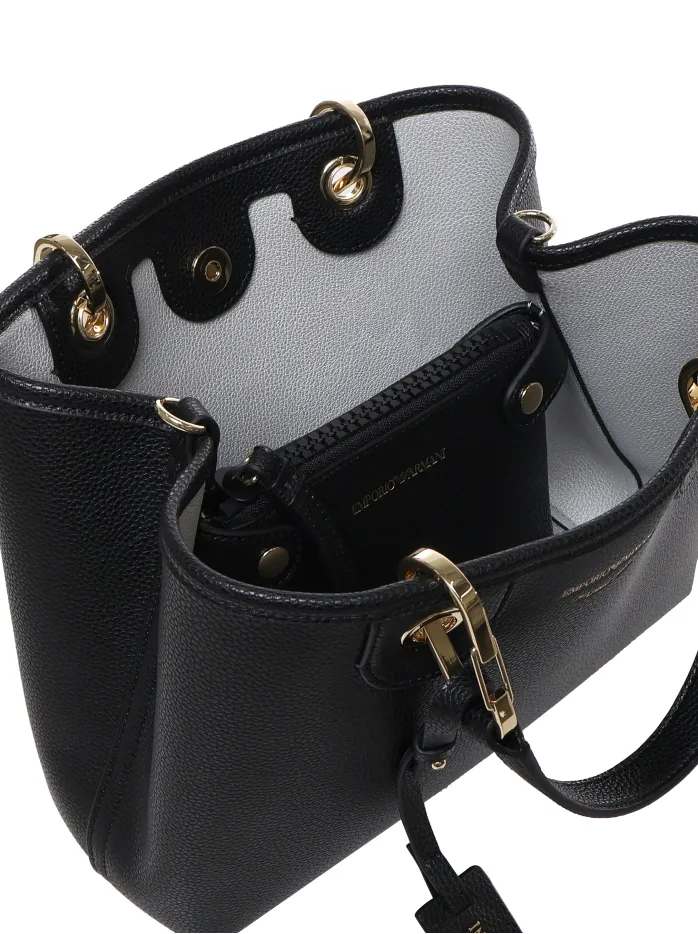 BORSA A MANO CON TRACOLLA LOGO