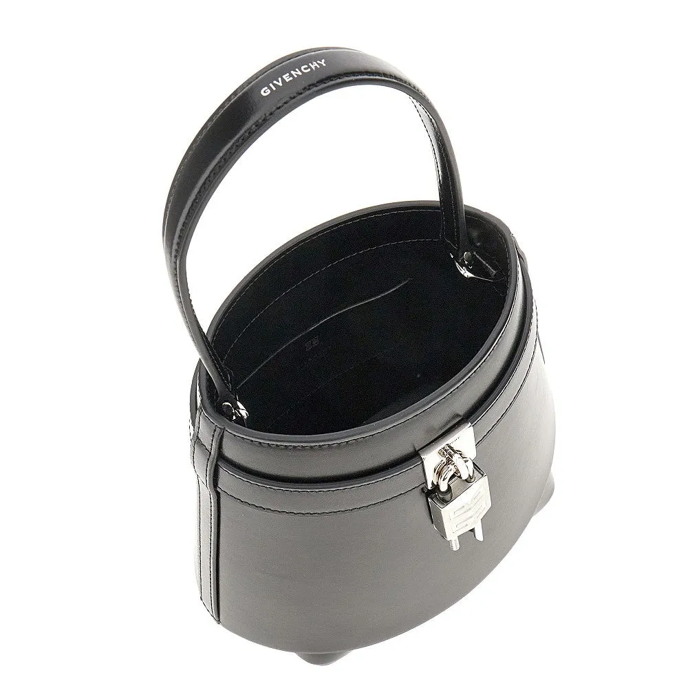 Borsa a secchiello 'Shark Lock' in pelle