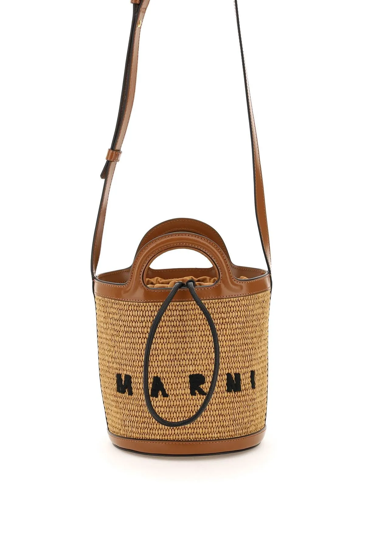 Borsa A Secchiello Tropicalia In Rafia