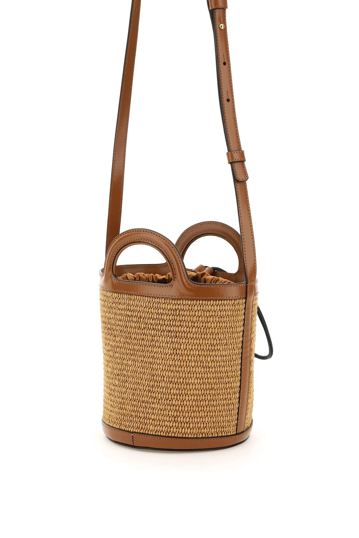 Borsa A Secchiello Tropicalia In Rafia