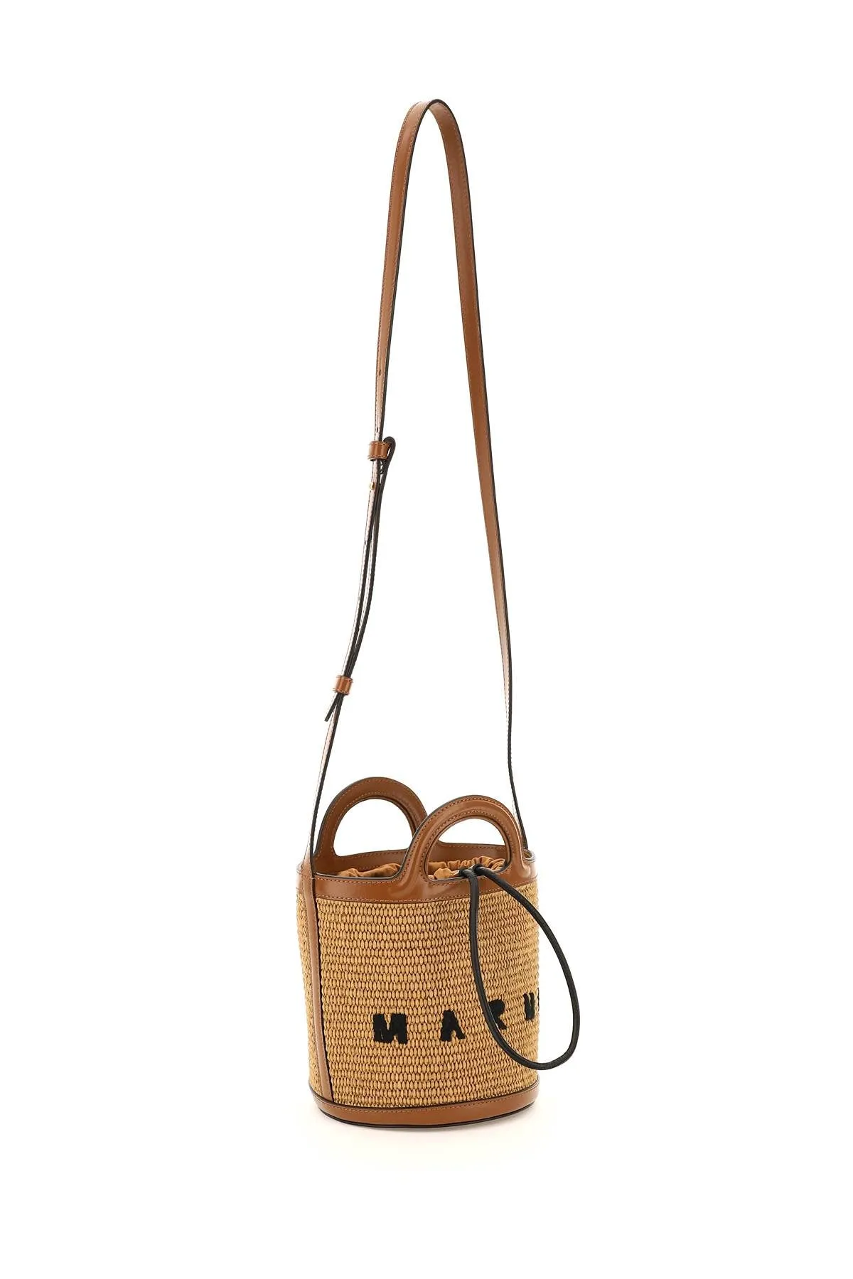 Borsa A Secchiello Tropicalia In Rafia