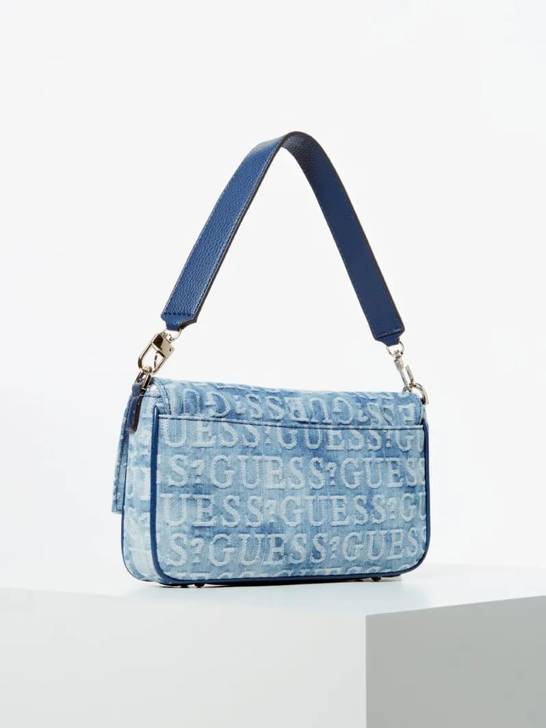 Borsa a spalla brightside denim