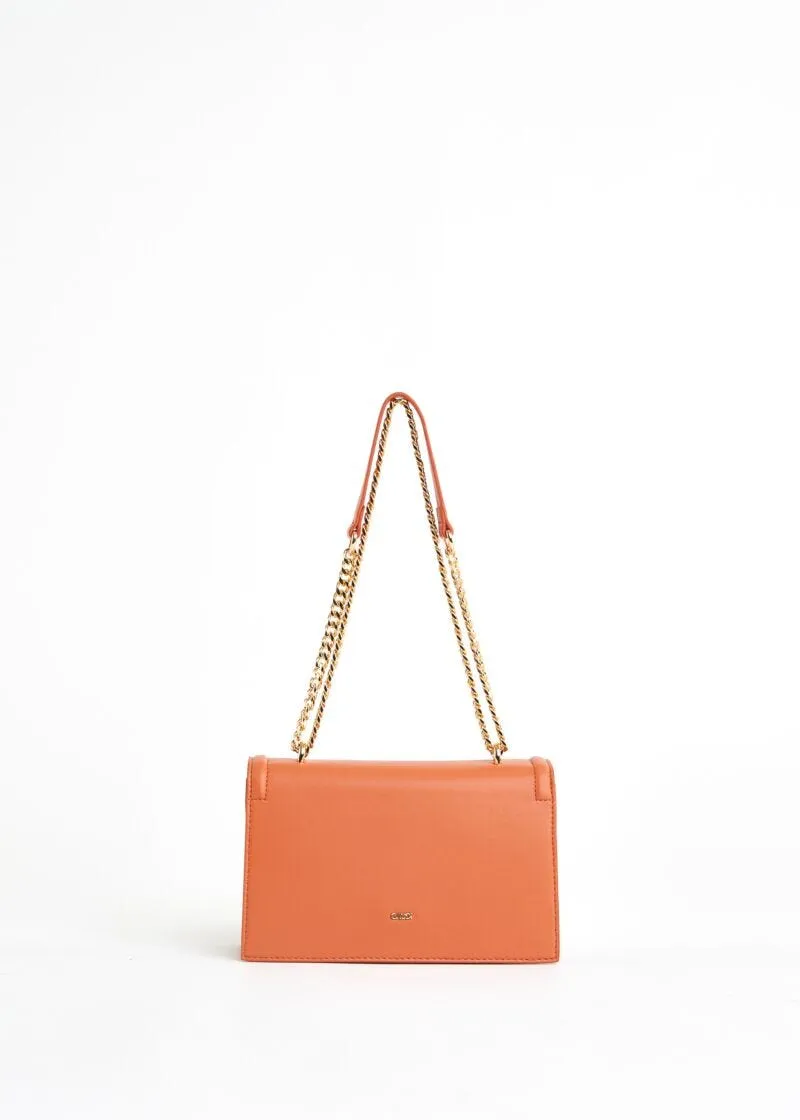 Borsa a spalla con intreccio