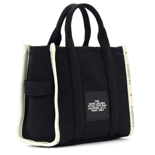Borsa Marc Jacobs The Jacquard Medium Tote Bag nera