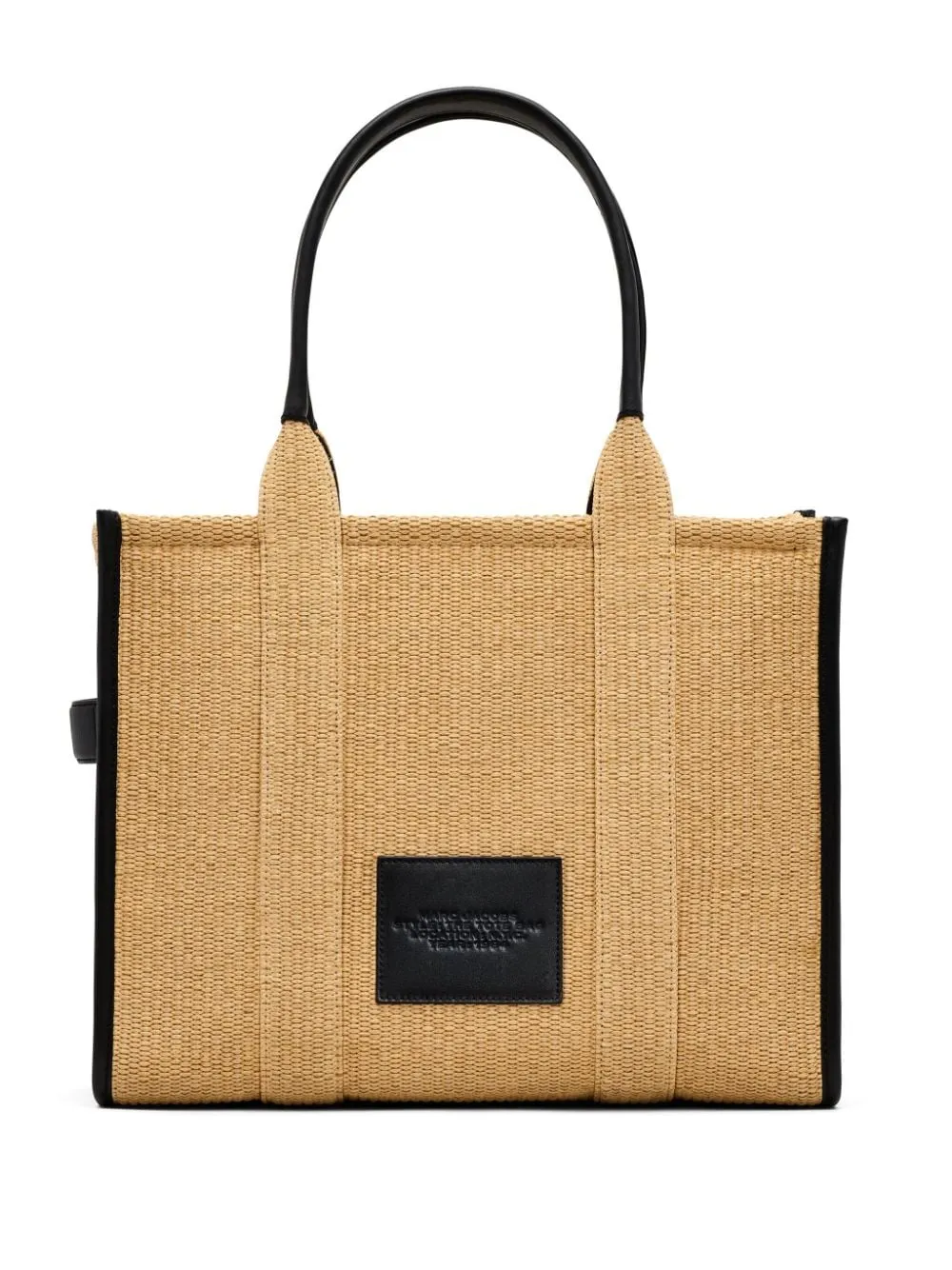 Borsa the large tote in beige e nero - donna