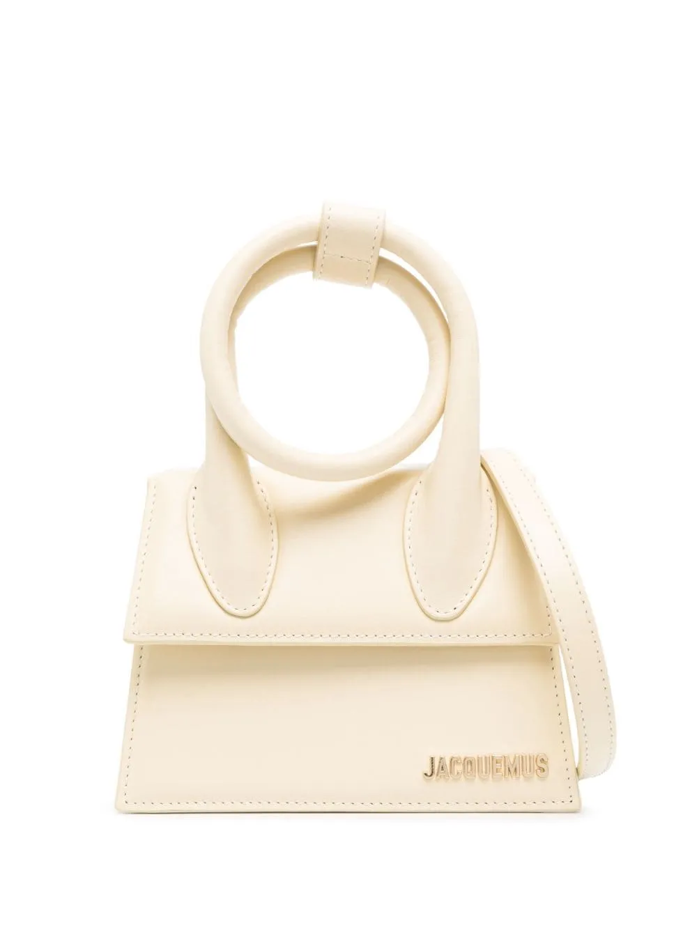 Borsa tote le chiquito noeud in avorio - donna