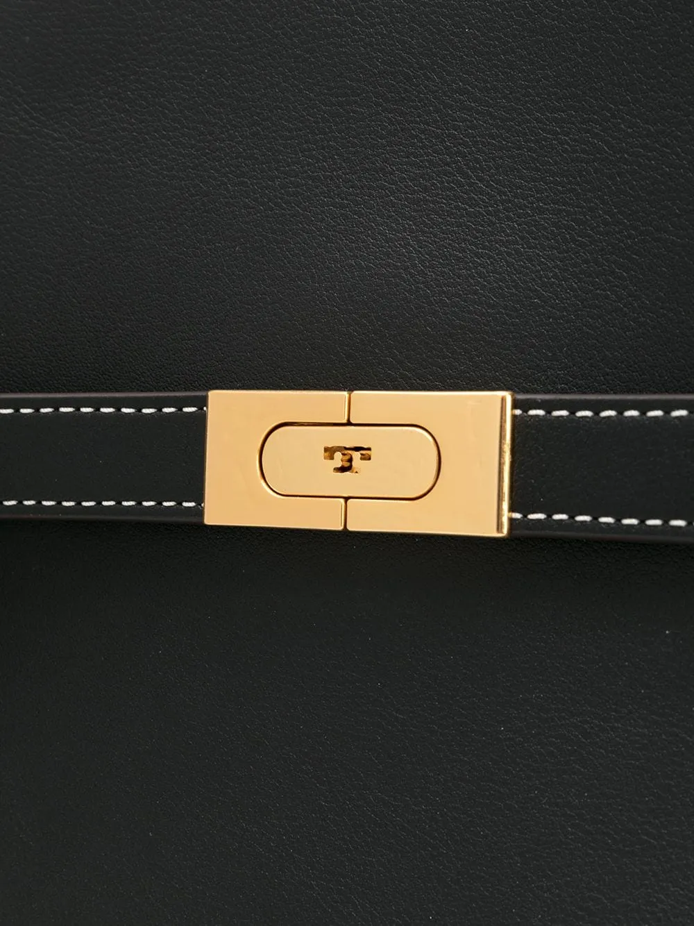 Borsa tote lee radziwill in nero e beige  Tory Burch - donna