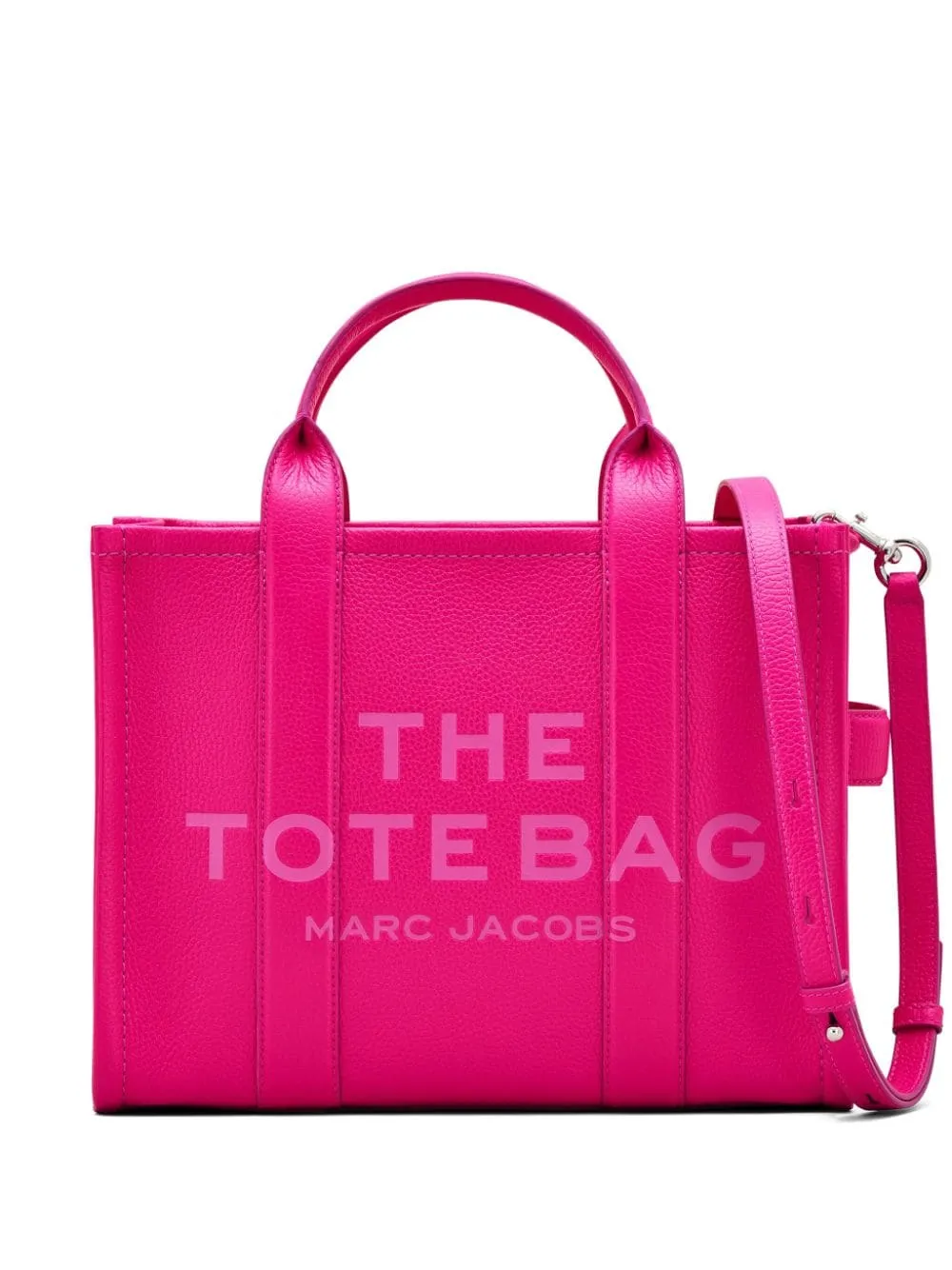 Borsa tote media in pelle rosa Marc Jacobs - donna