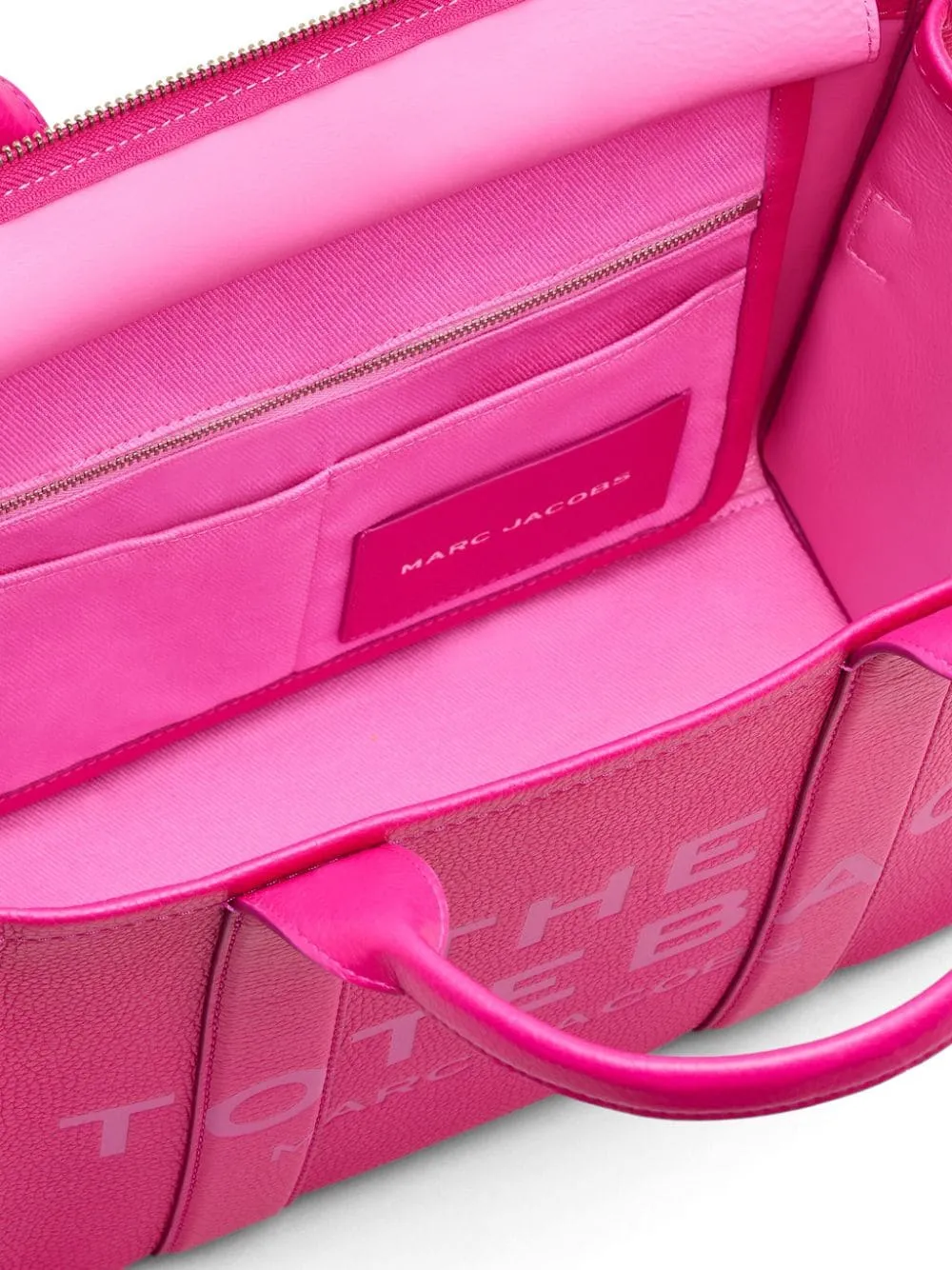 Borsa tote media in pelle rosa Marc Jacobs - donna