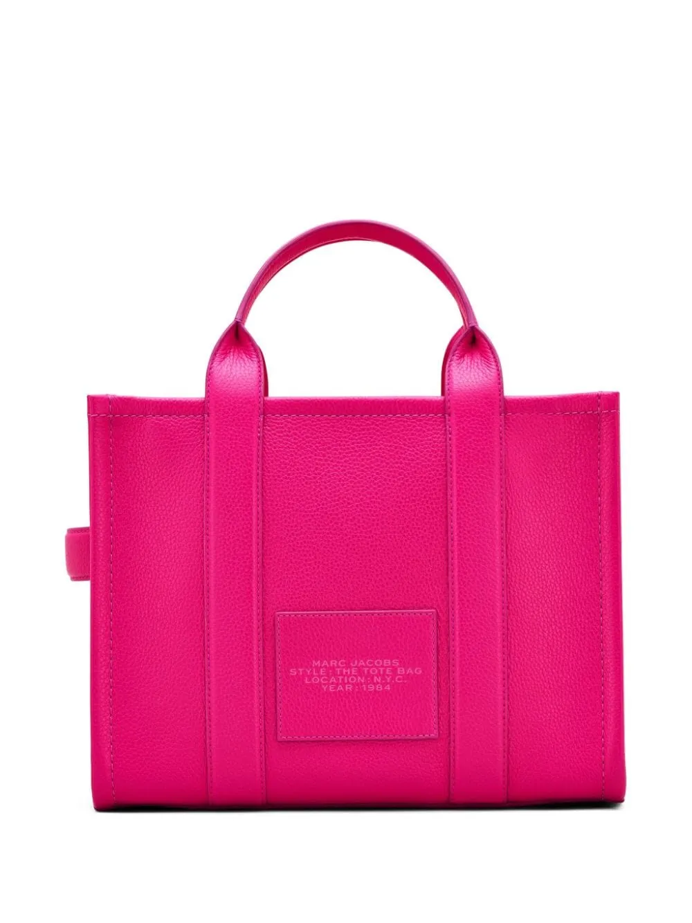 Borsa tote media in pelle rosa Marc Jacobs - donna