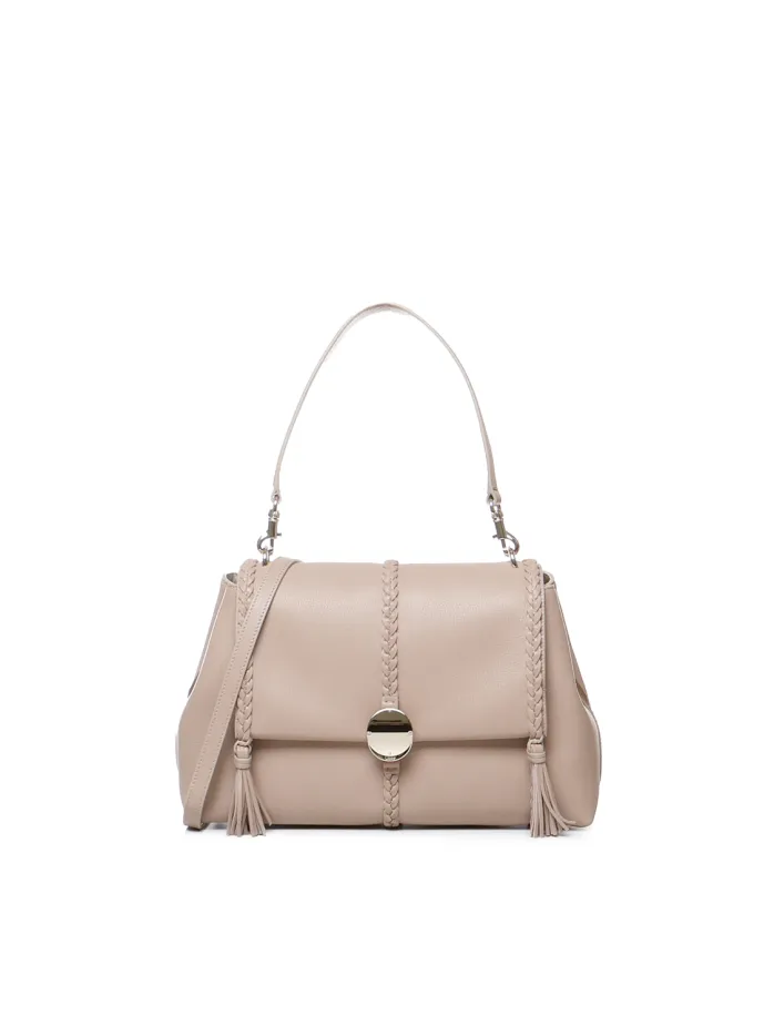 BORSA TOTE MEDIA WOODY