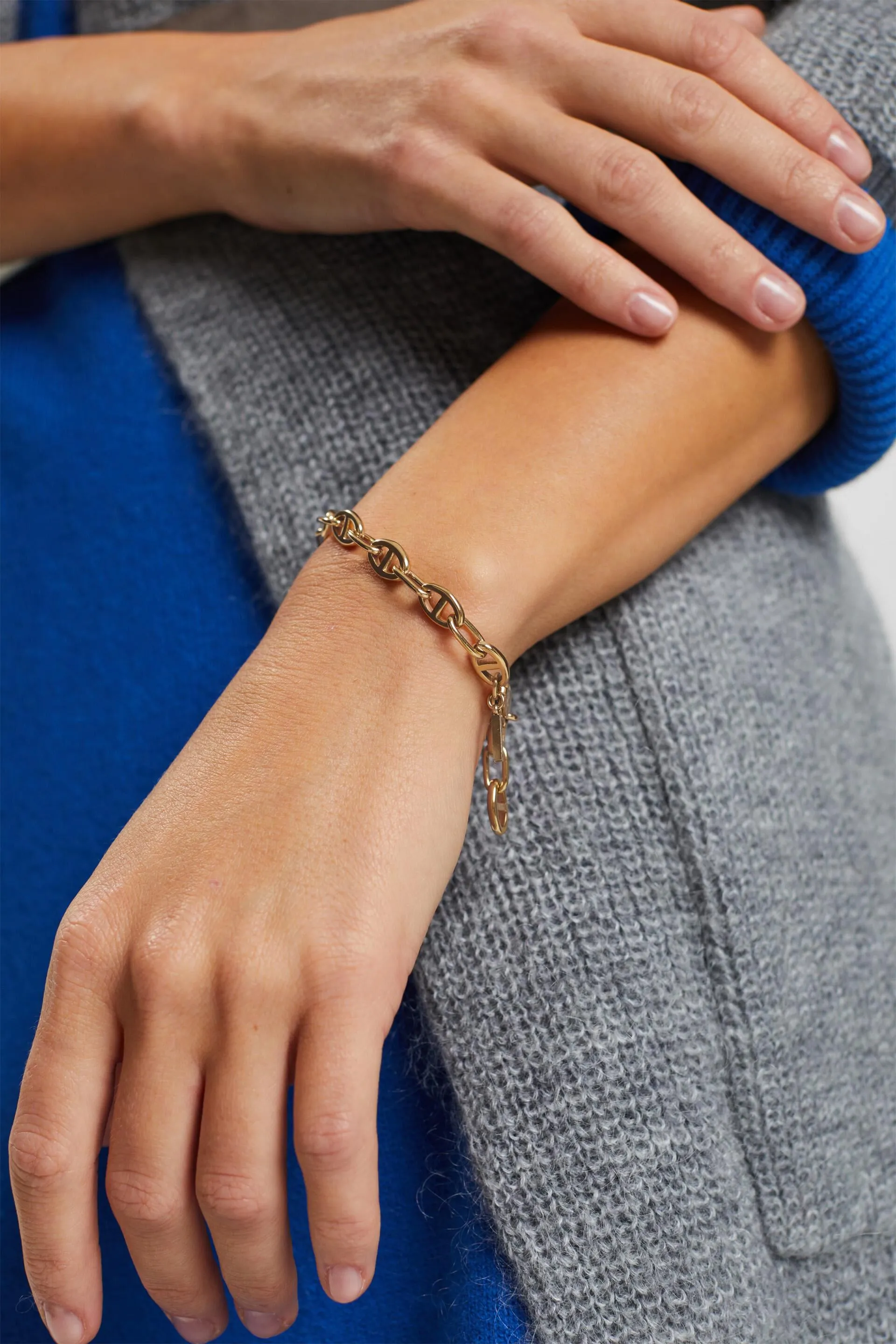 Bracciale a catena, acciaio inossidabile