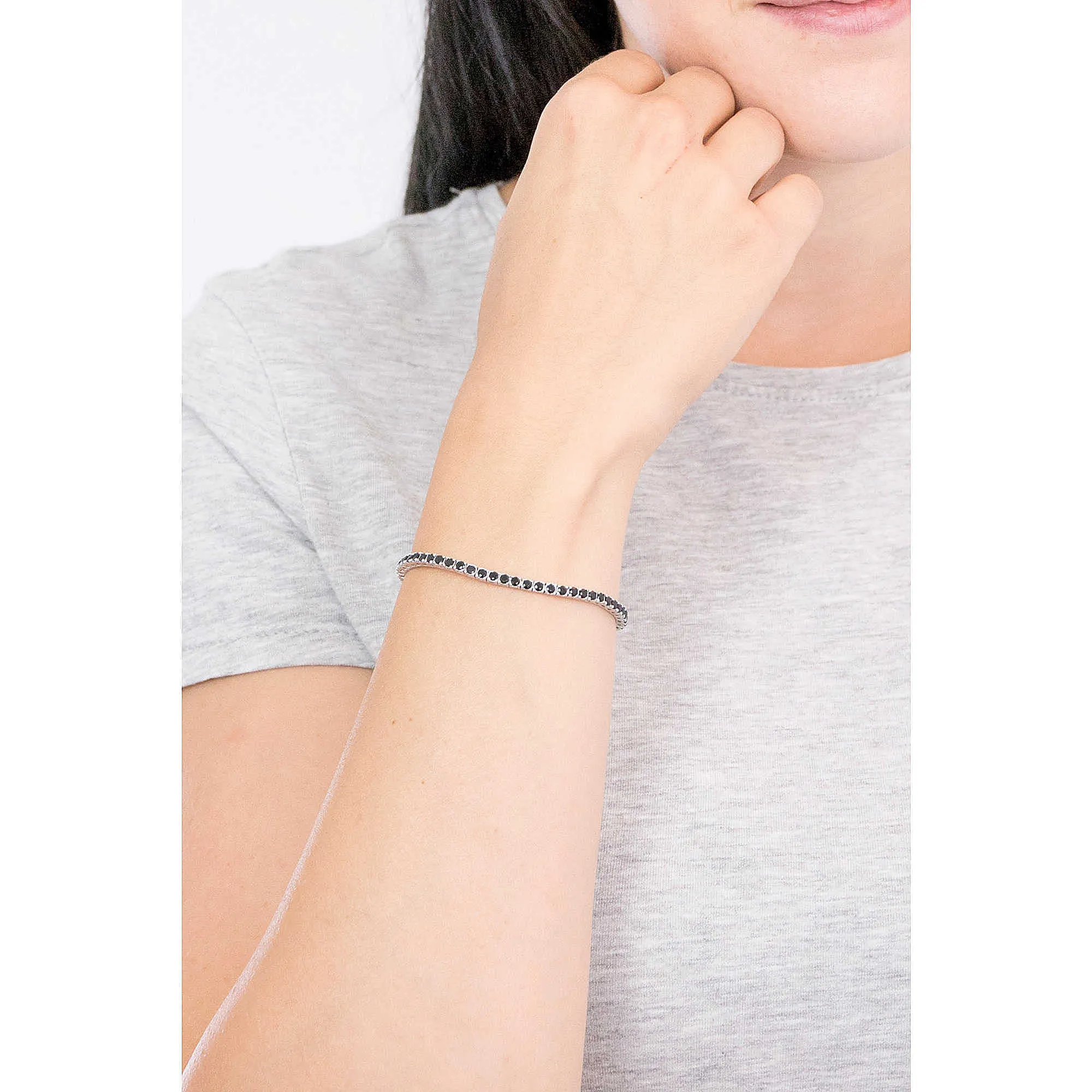bracciale Tennis donna Argento 925 gioiello Kulto925