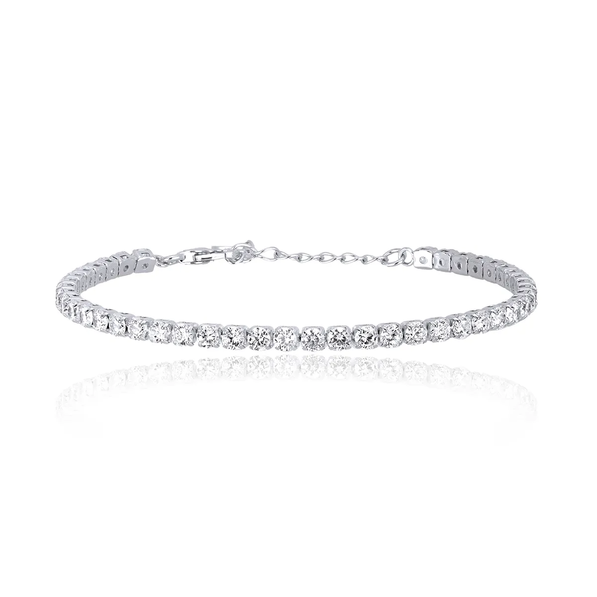Bracciale Tennis Zirconi Bianchi Donna Mabina
