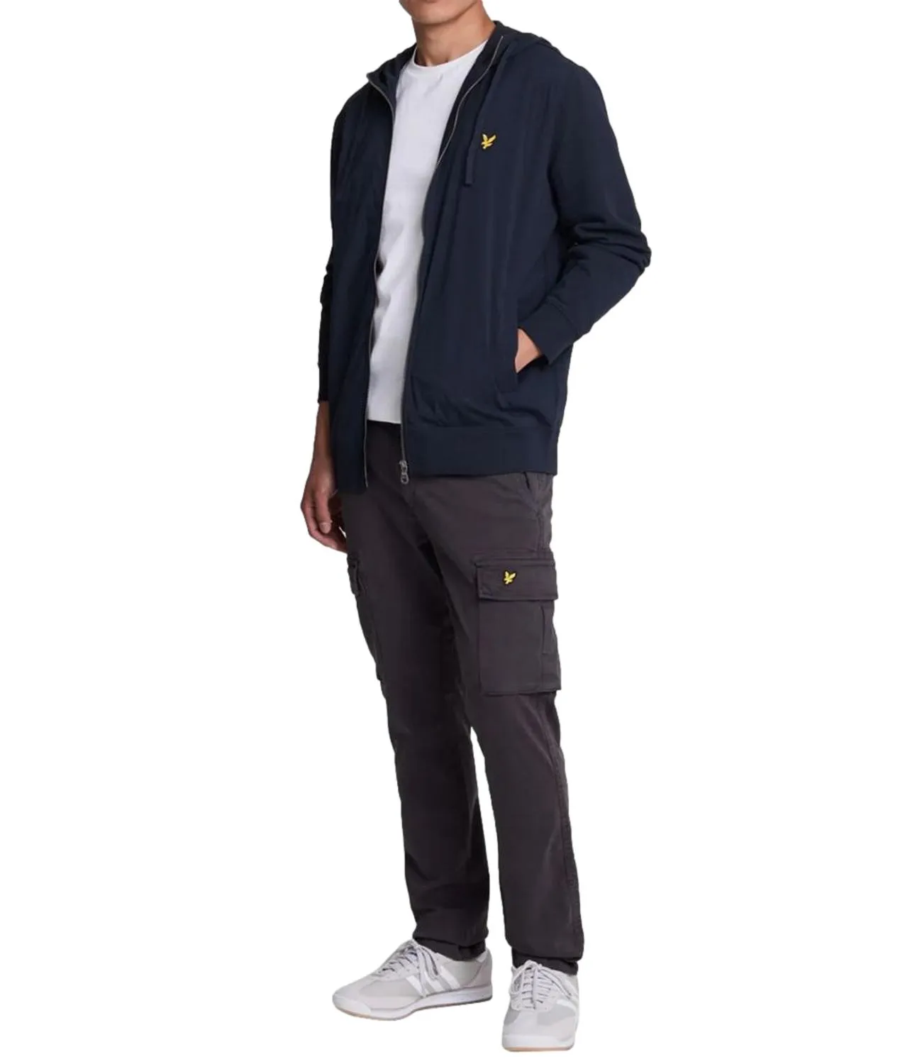 Brand lyle-scott Pantalone Cargo Lyle & Scott grigio antracite