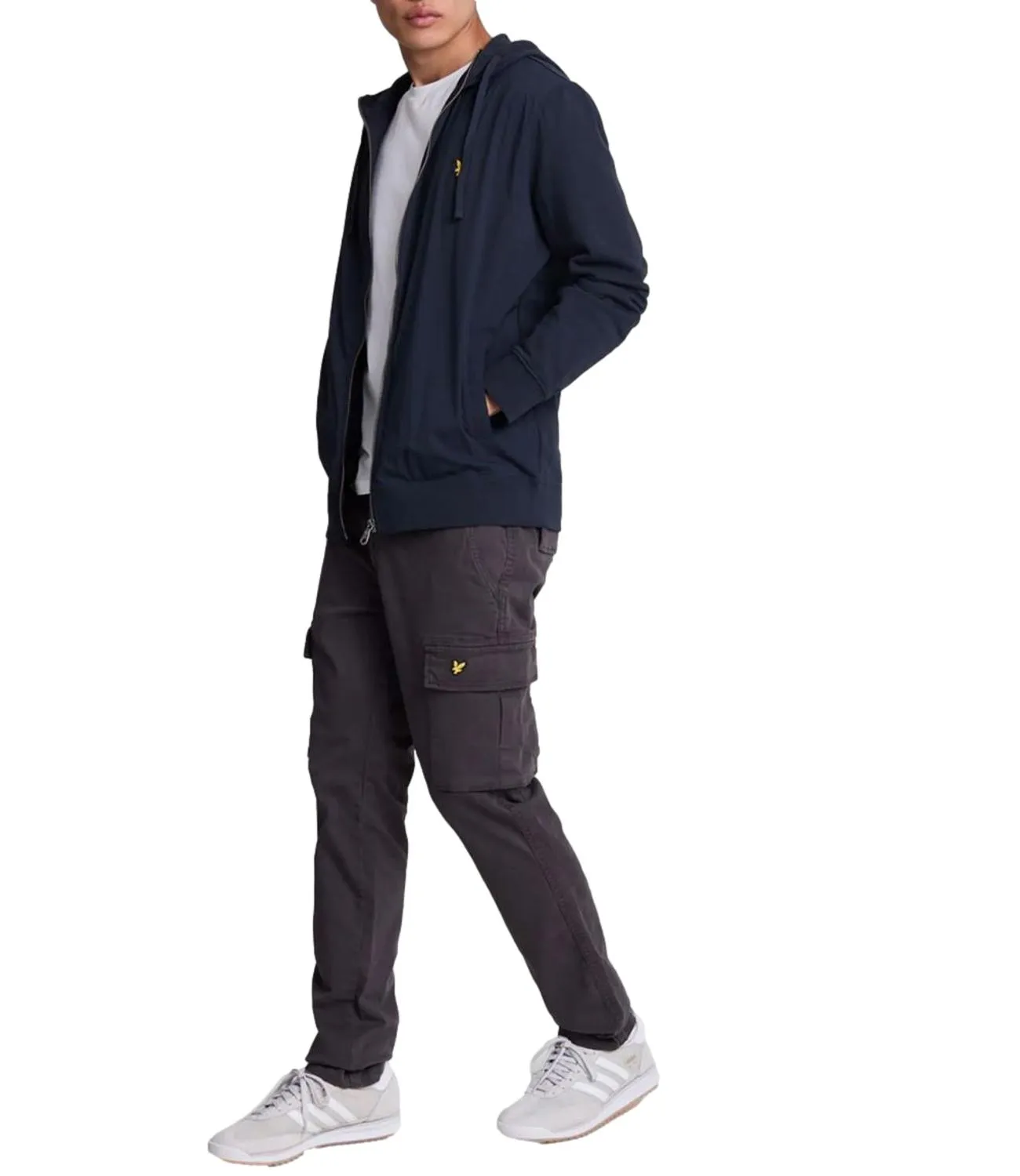 Brand lyle-scott Pantalone Cargo Lyle & Scott grigio antracite