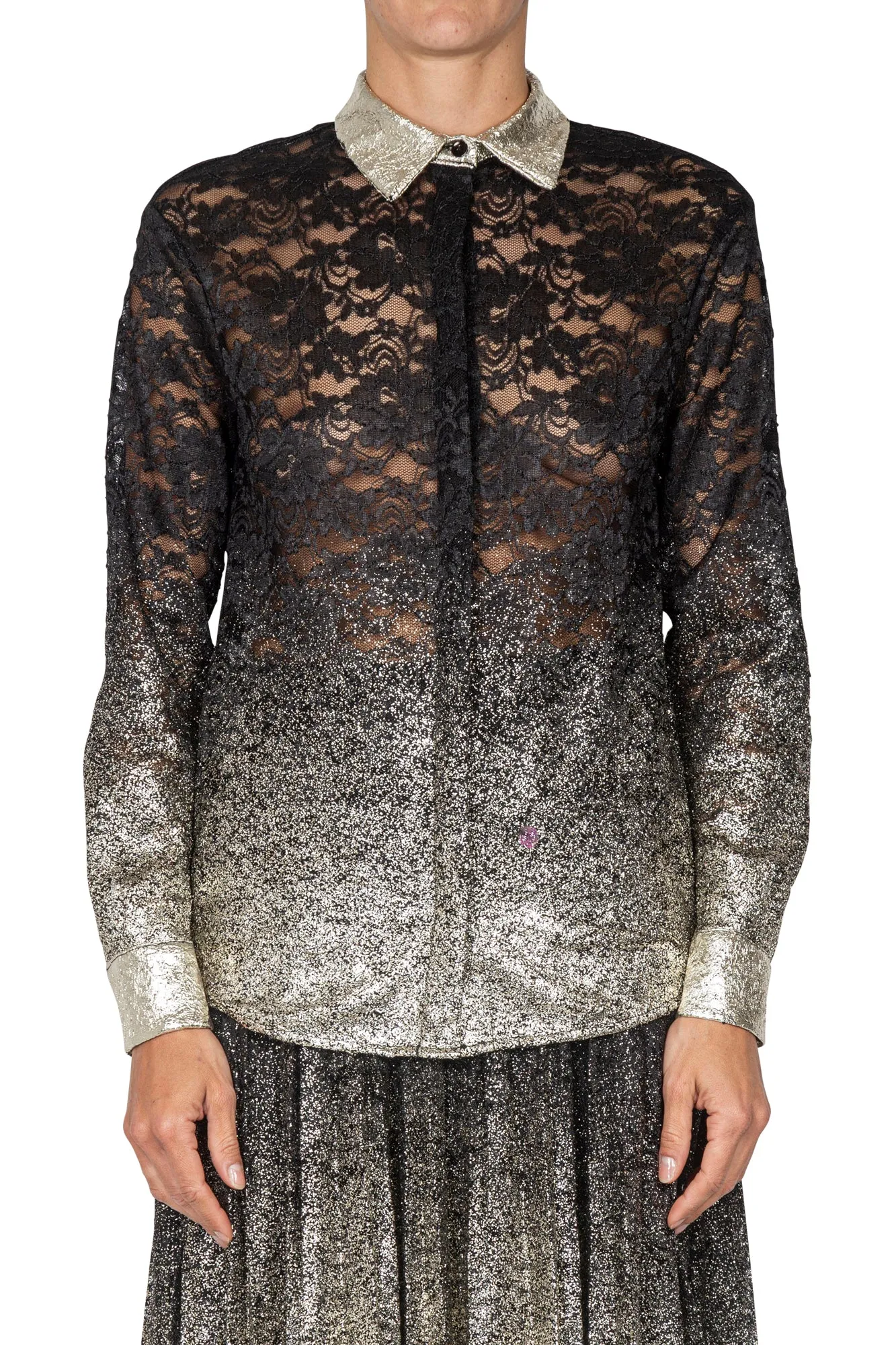 Camicia - 441104 - Nero/Oro