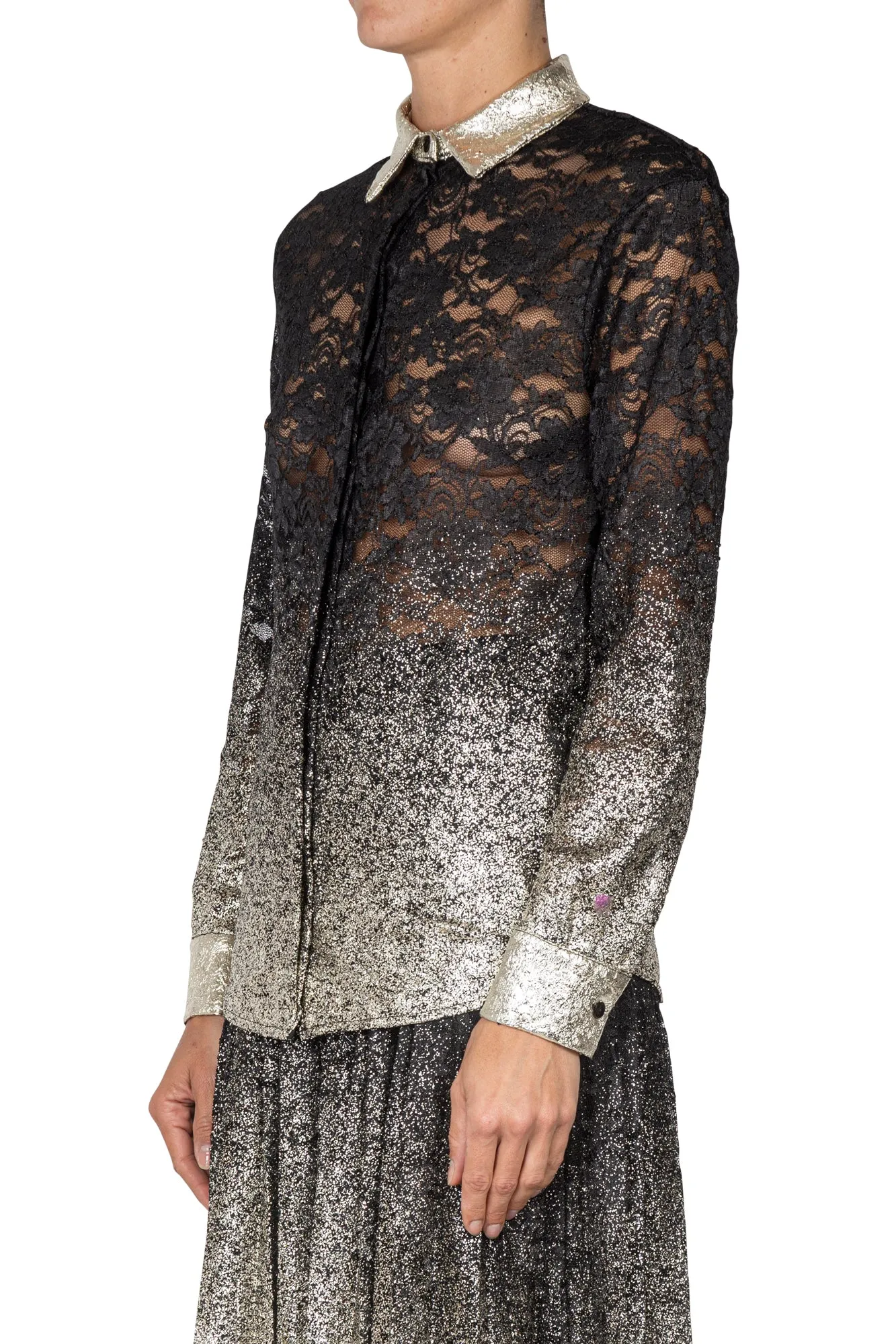 Camicia - 441104 - Nero/Oro