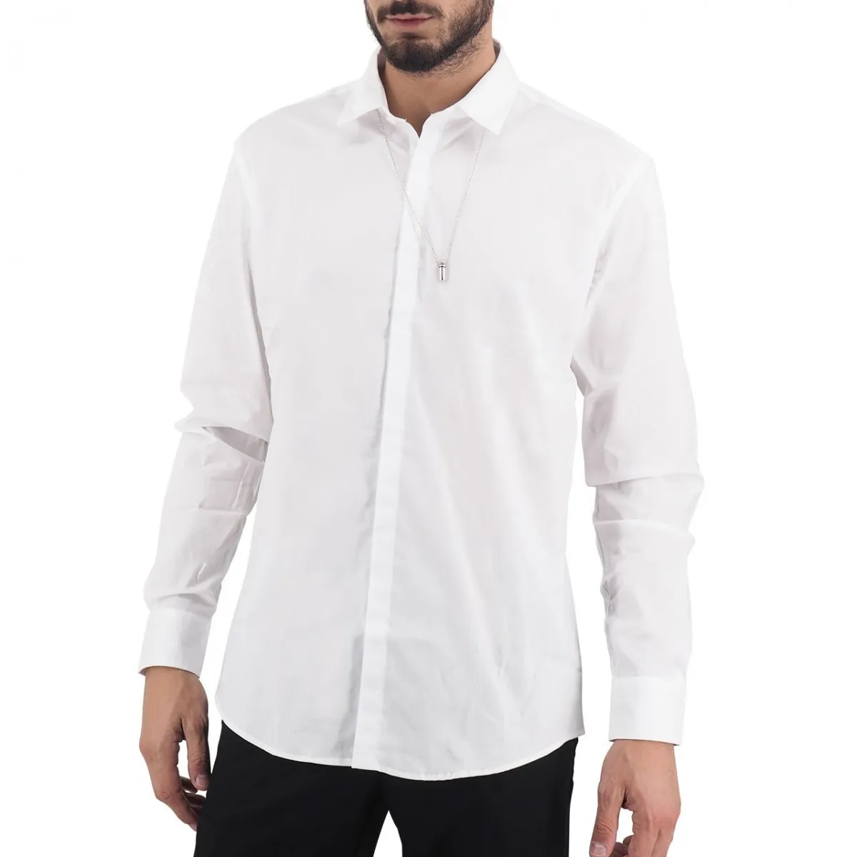 Camicia Ciondolo, Bianco