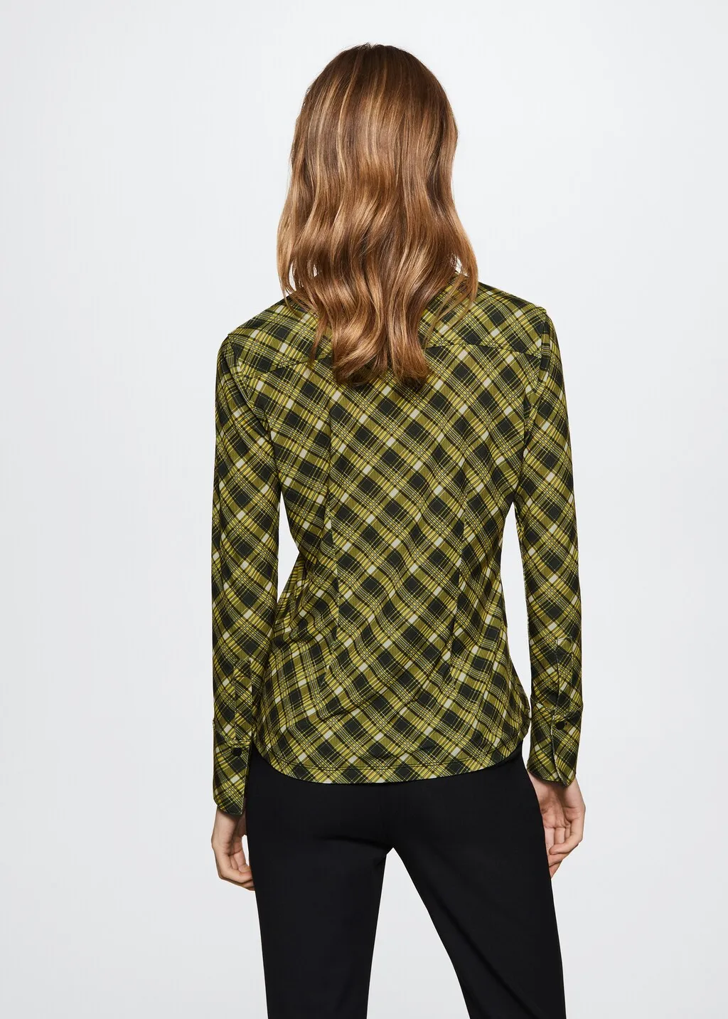 Camicia fluida quadri