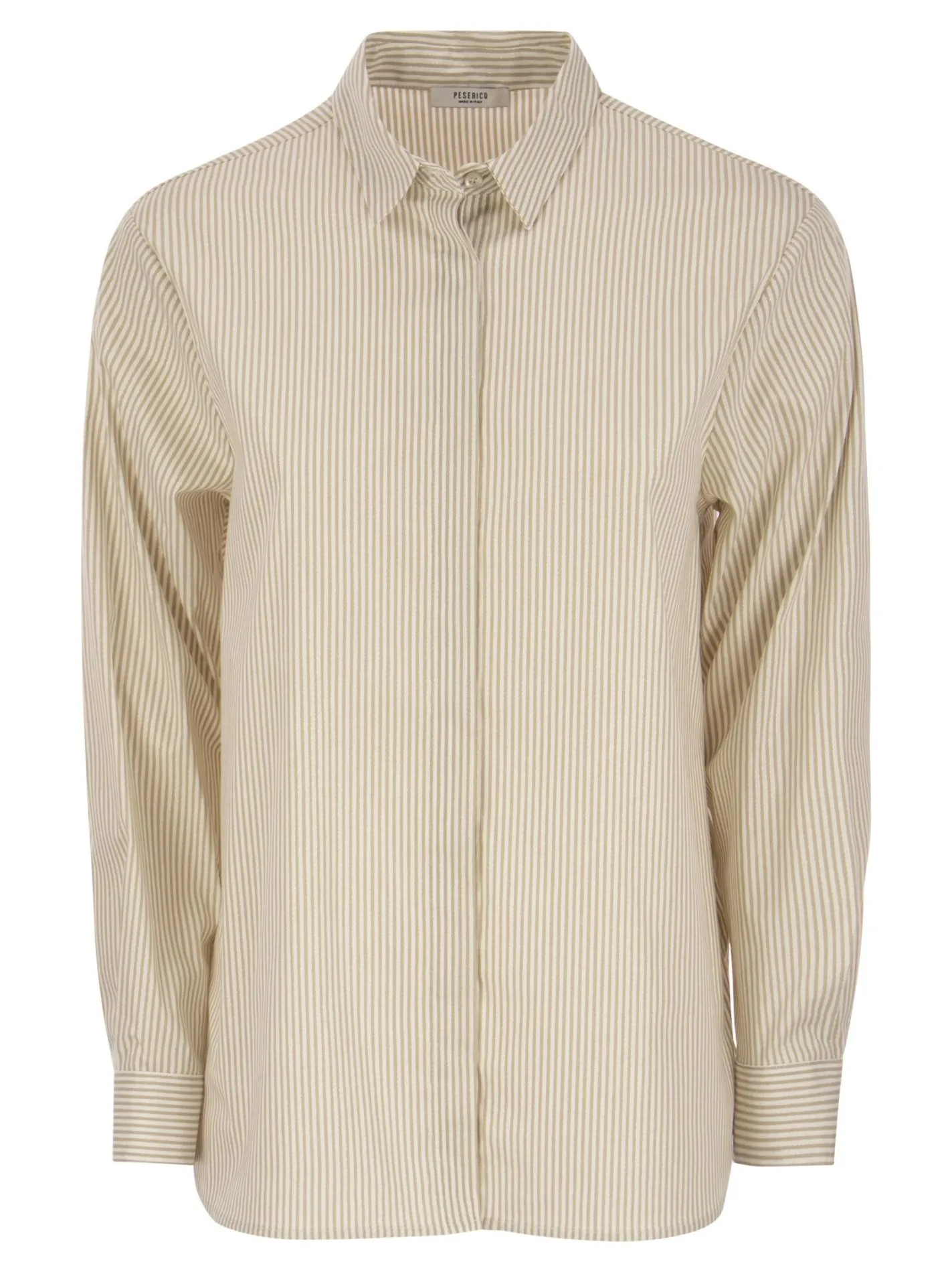 Camicia millerighe con lurex