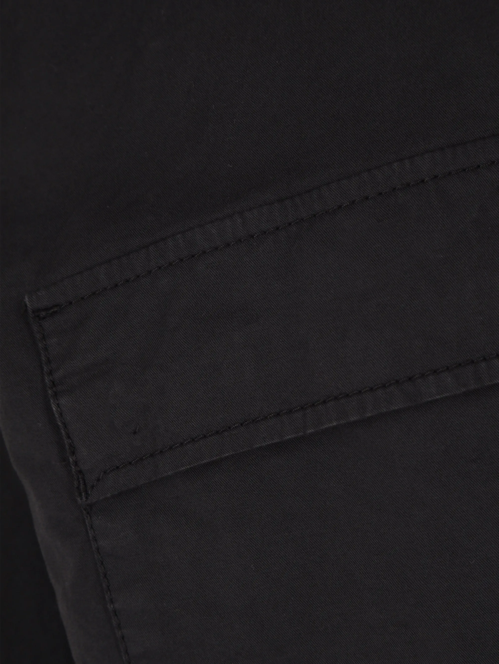 Camicia Over in Cotone Supima Nero