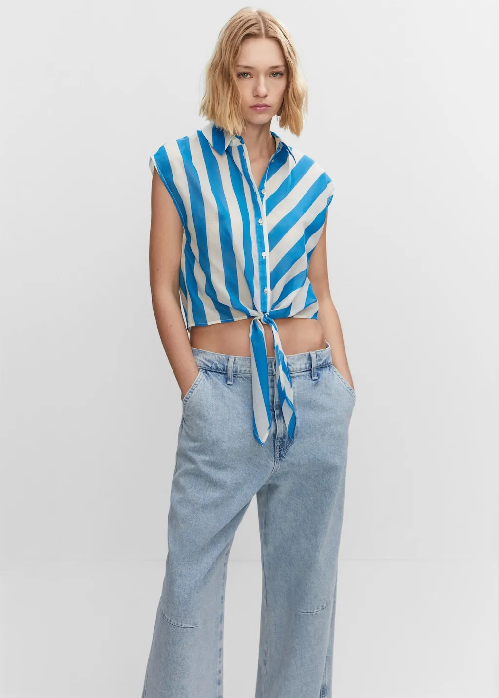 Camicia stampa fiocco