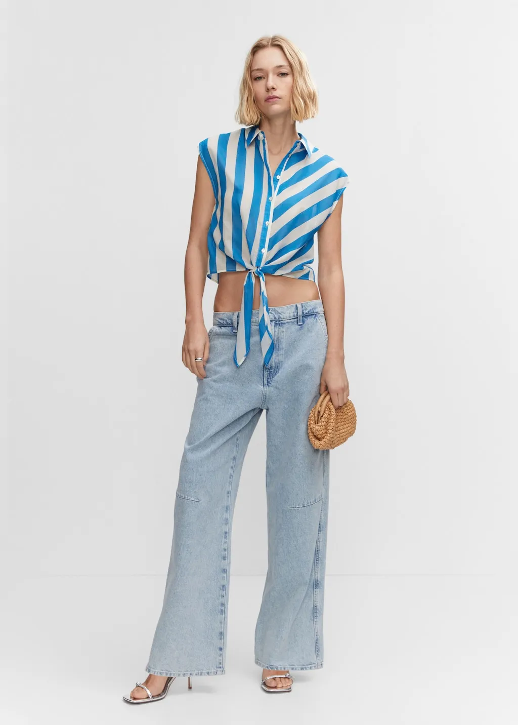Camicia stampa fiocco