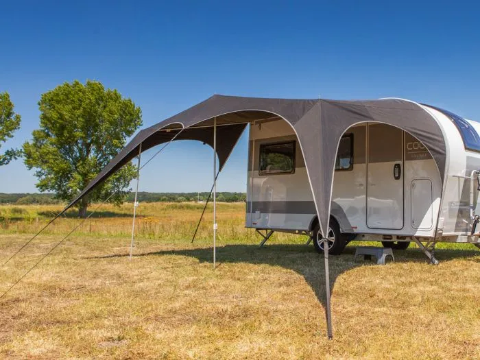 Campooz Trekking tendalino per caravan 375 cm - nero