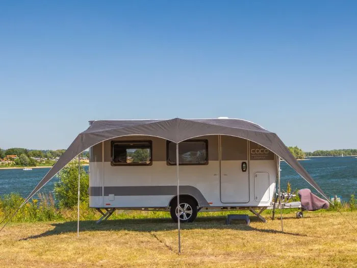 Campooz Trekking tendalino per caravan 375 cm - nero