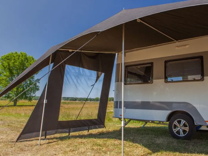 Campooz Trekking tendalino per caravan 375 cm - nero