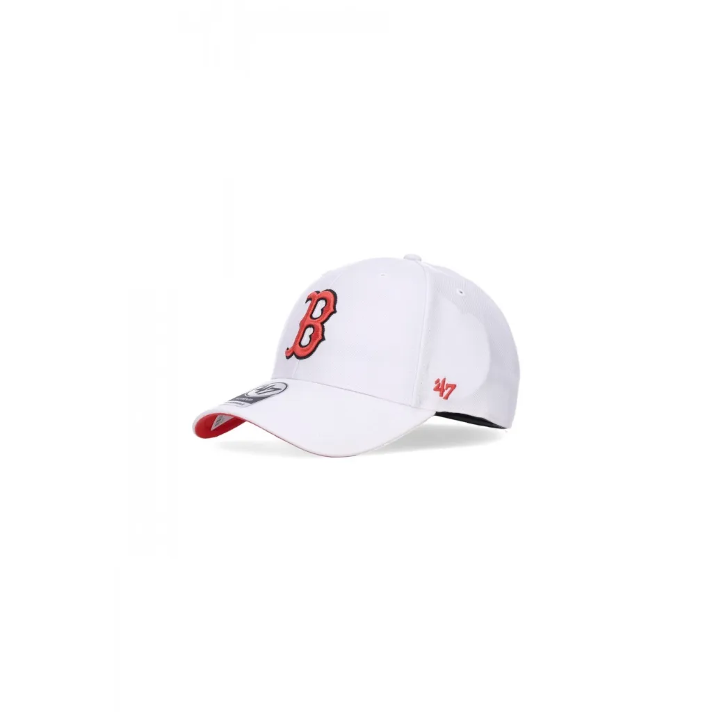 cappellino visiera curva uomo mlb sure shot mvp bosred WHITE