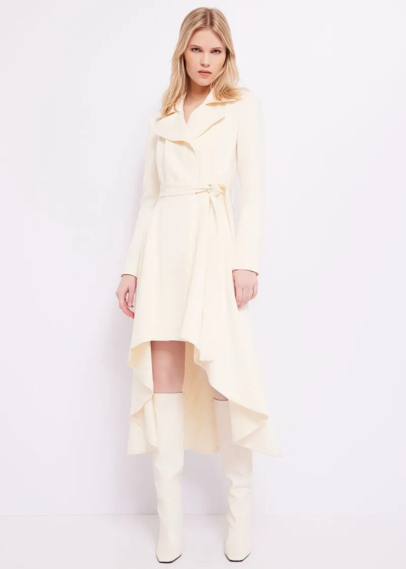 Cappotto con cintura