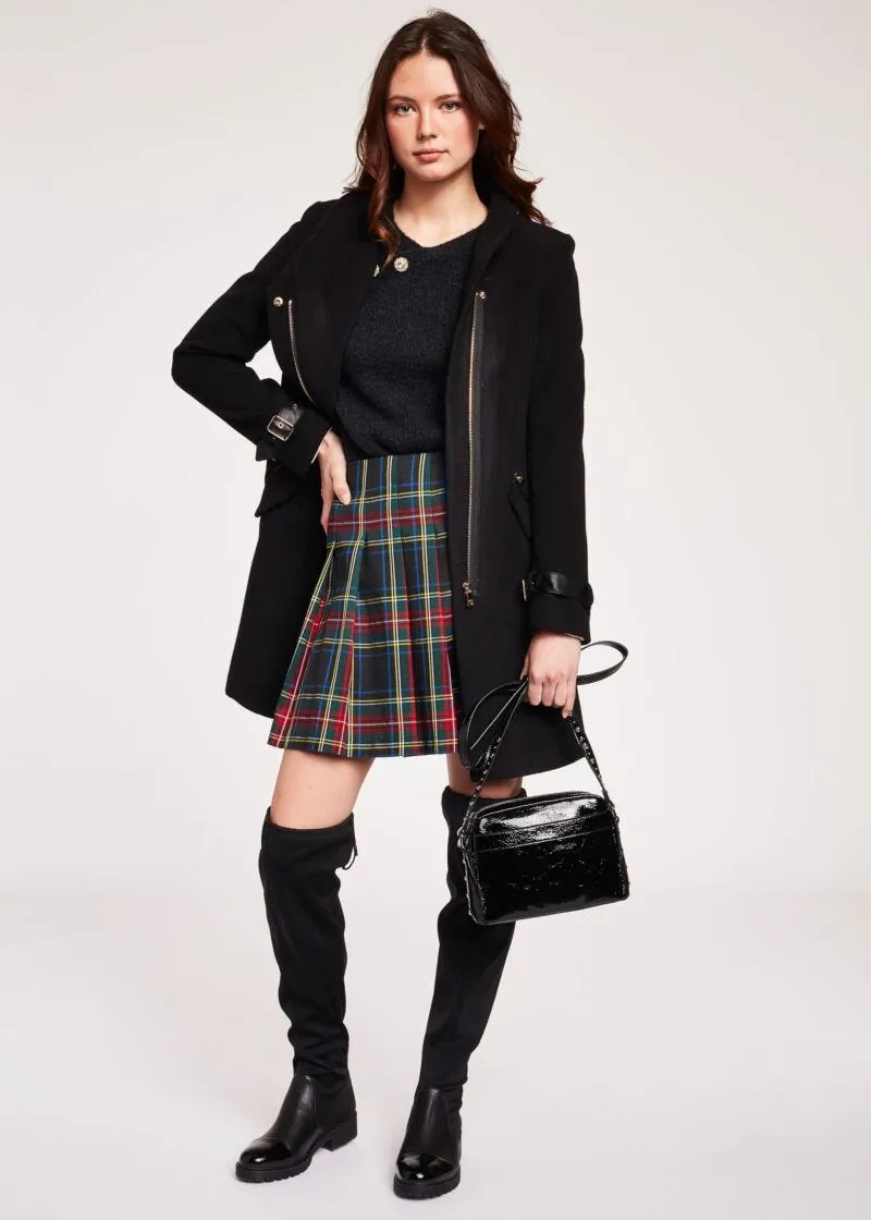Cappotto con cinturini