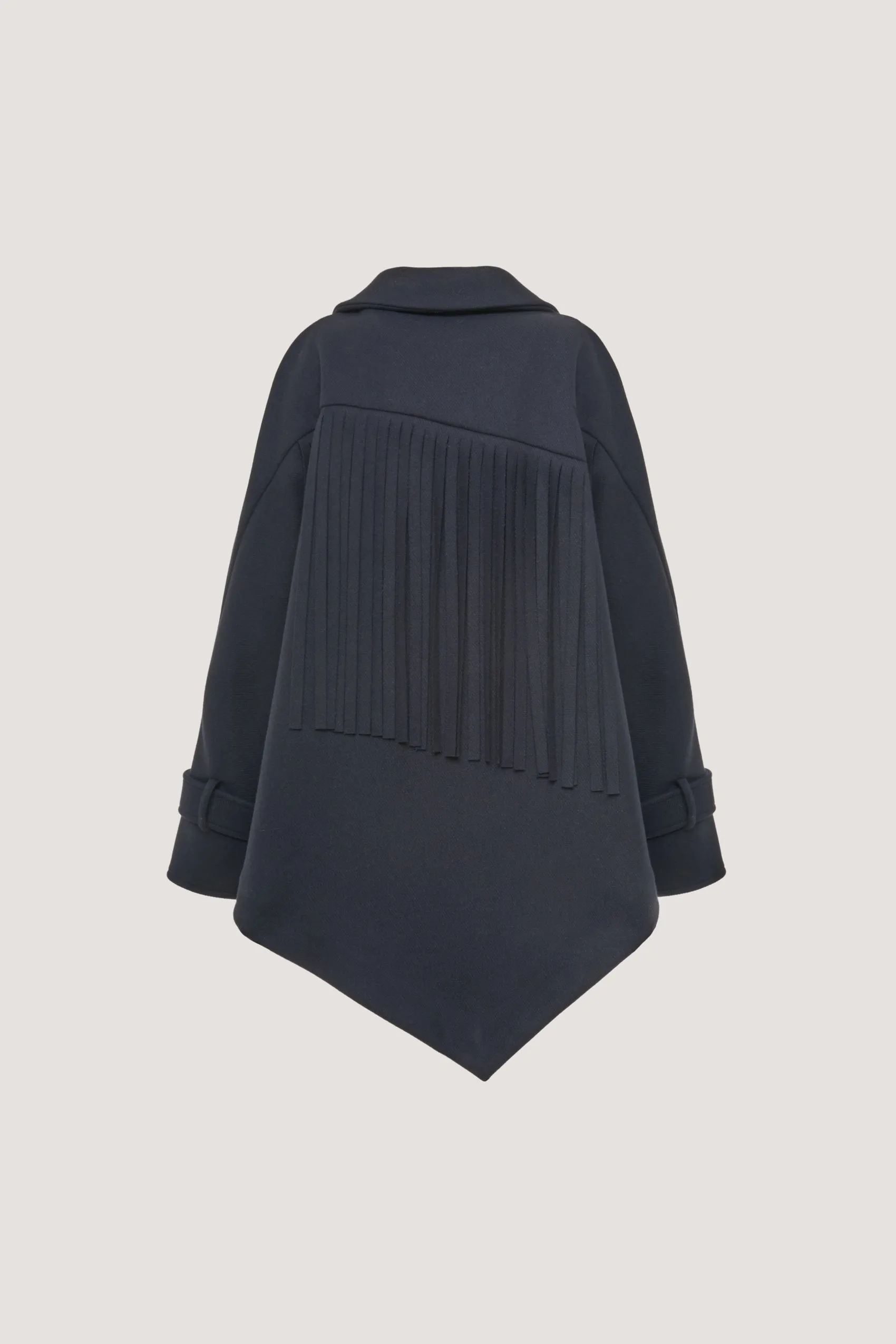 Cappotto doppiopetto in lana 