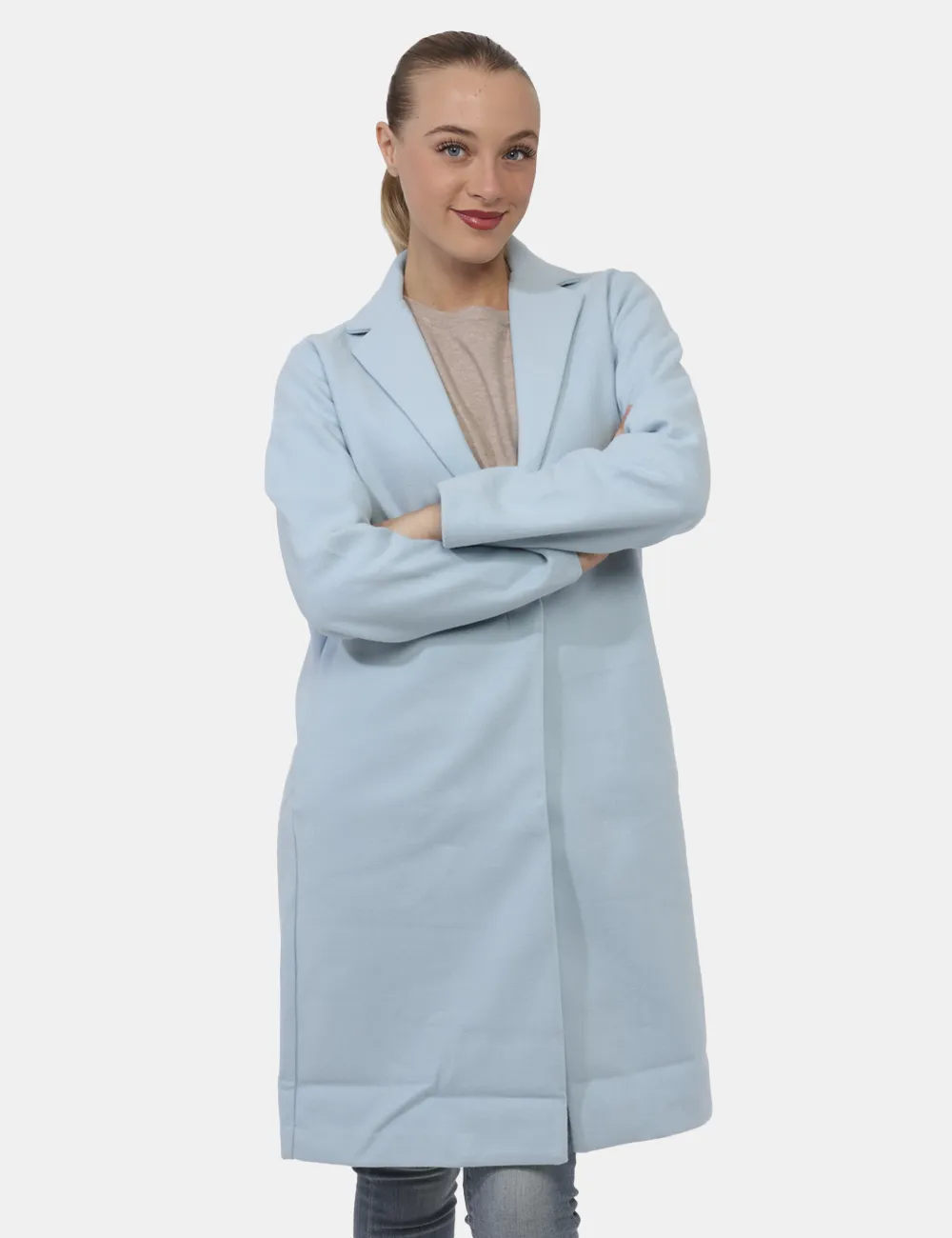 Cappotto Fracomina Azzurro
