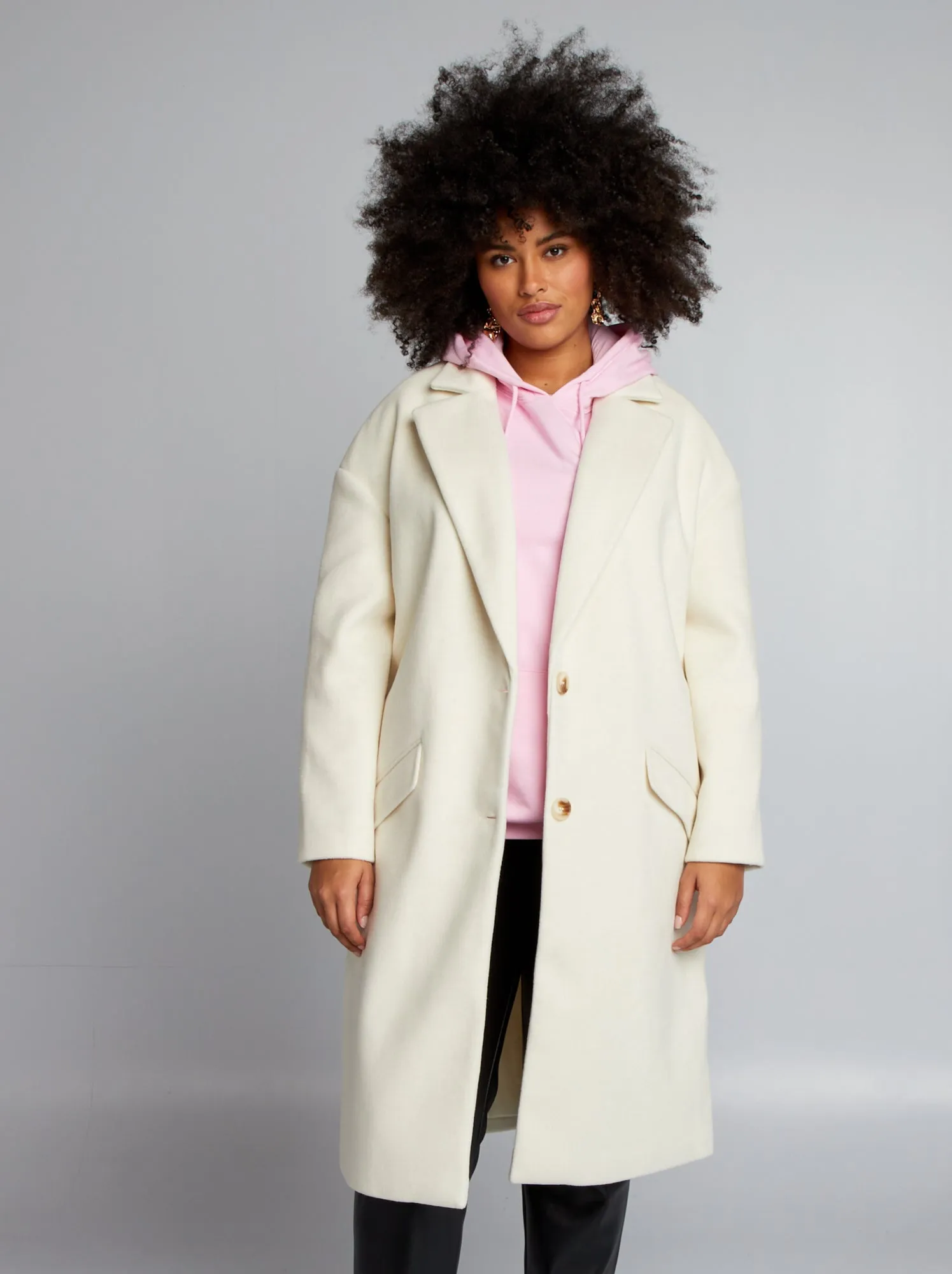 Cappotto lungo - BIANCO