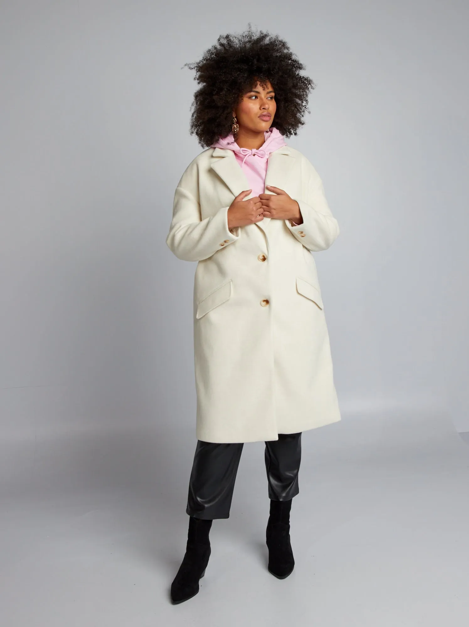 Cappotto lungo - BIANCO